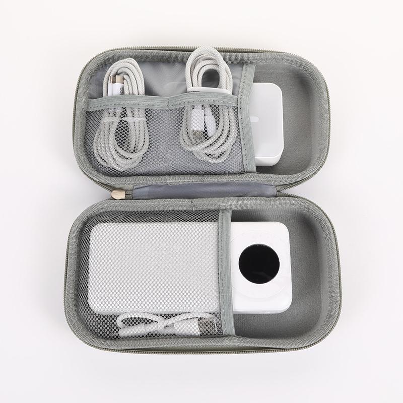Bolsa Organizadora Portátil para Acessórios Digitais de Viagem Bolsa para Celular Bolsa para Armazenamento de Pen Drive Carregador Portátil Bolsa para Armazenamento de Cabo de Dados Móveis
