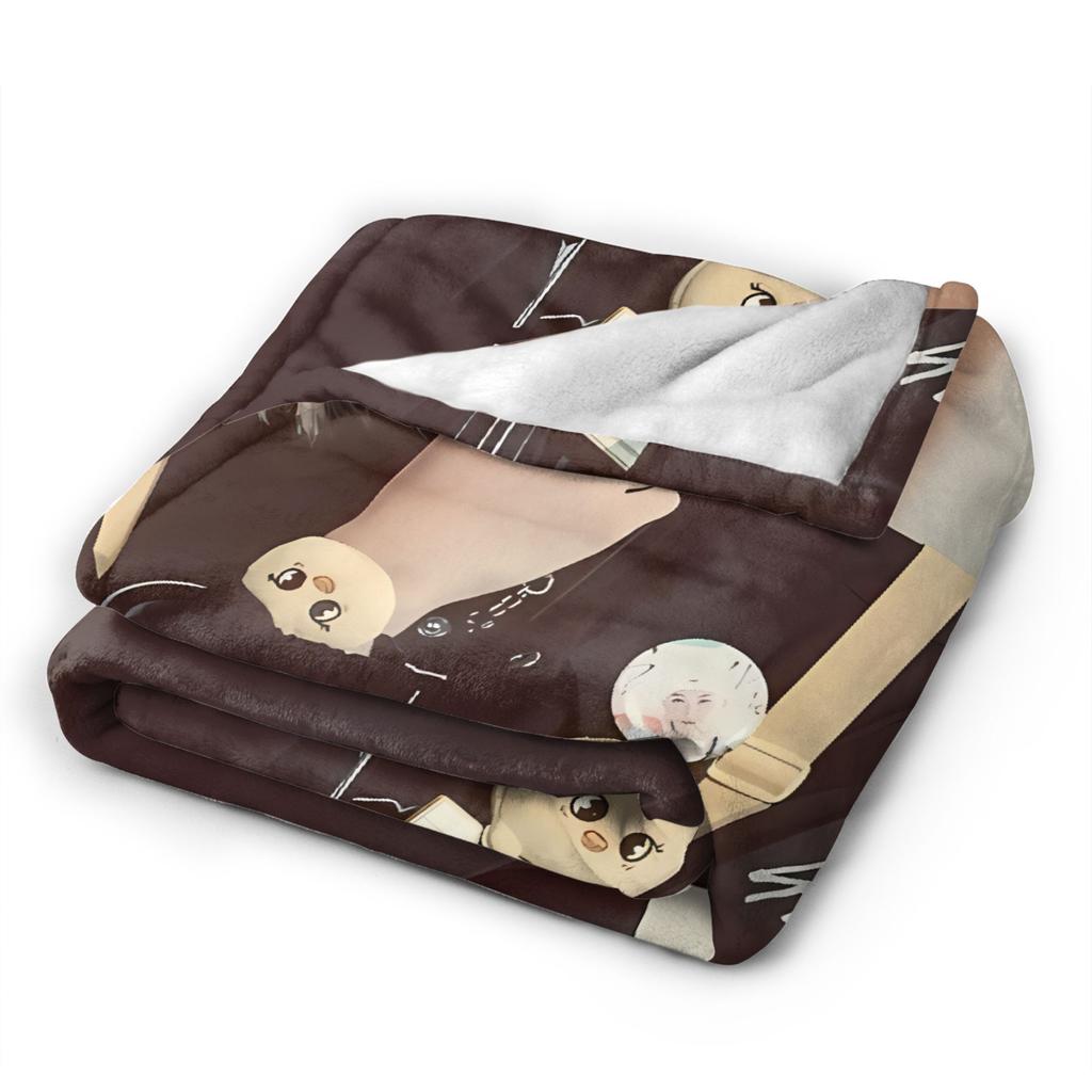 Super Warm BlanketKids Camping S-StrayKids Felix Bedding Throws  Flannel Bedspread For Outdoor Street Trend Sofa Bed Cover