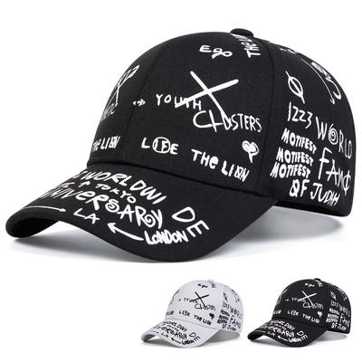 Șapcă de baseball cu imprimare graffiti XX Moda în aer liber, unisex, șapci hip hop de stradă, pălării de camioner pentru petrecerea timpului liber, pălărie de pescuit