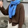 Women's Retro Wool Cardigan Sweater, Autumn/Winter, Thick, Single-Breasted, Round Neck, Cable Knit