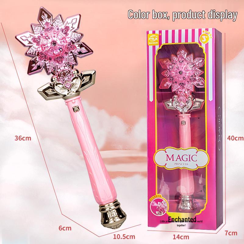 Luminous Fairy Princess Magic Wand Toy for Kids