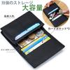 RenLianyi Business Card Holder for Men and Women, Popular Genuine Leather Business Card Case, Large Capacity, Holds 50 Cards, Stylish, Card Slots,