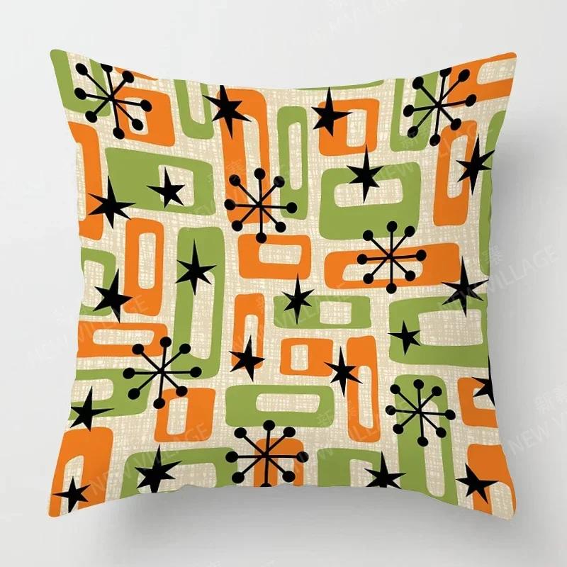 Nordic Fall Home Decor Autumn Throw Pillow Case Sofa Cushion Cover Modern   Geometry