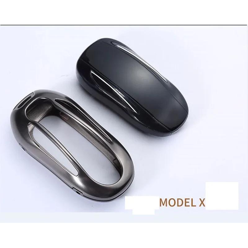Suitable for Tesla keychain model3 card modely sY modelx car remote control case