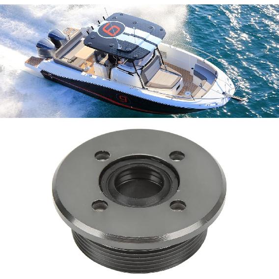 Tilt End, Aluminum Alloy Rubber Trim Cylinder End 6H1‑43821‑11‑00 Tilt End Replacement For 70Tlry 90Tlra 60Tlra 70Hp