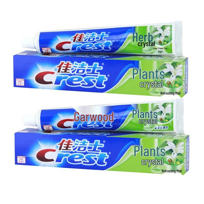 

Crest Herbal Crystal Toothpaste