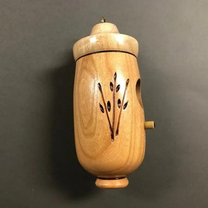 1PC Hummingbird House Decorating Hummingbird House Ideas Hanging Wooden Crafts Horticulture Yard Pendant Wooden Birdhouse