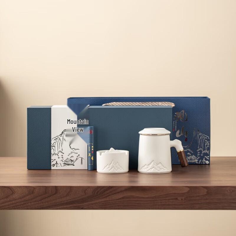 Dongyue Ceramic Tea & Ashtray Desk Set