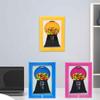 Hanging Candy Machine Photo Frame Wall Mounted Gumball Machine Picture Frames Wall Mount Candy Dispenser Food Storage
