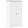 VidaXL Wardrobe, Clothes Cabinet, Clothes Closet, Storage Furniture, Bedroom Organizer, White Wood 355059