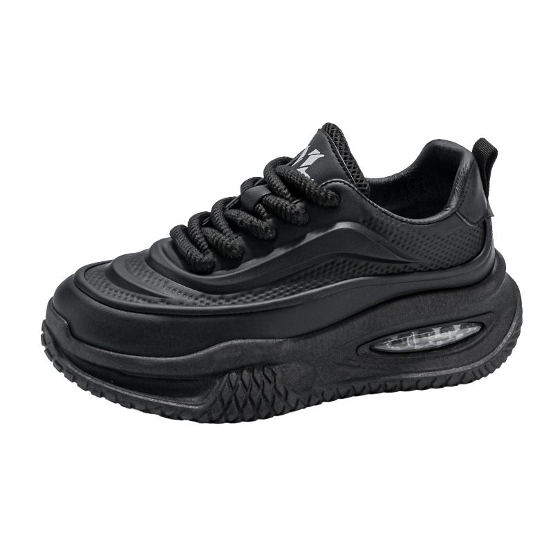 Men's thick soled sneakers new large size fashion casual shoes men increase breathable comfortable men's sneakers loafers