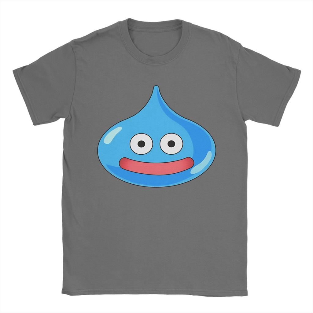 Dragon Quest Slime Cotton T Shirt For Unisexs Summer  Aesthetic T Shirts O Neck Novelty Tee Shirt Oversize Printed Clothing