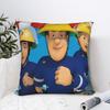Fireman Sam Pillowcase Polyester Cushion Cover Decor British Children Television Pillow Case Cover Home Zipper 40X40cm
