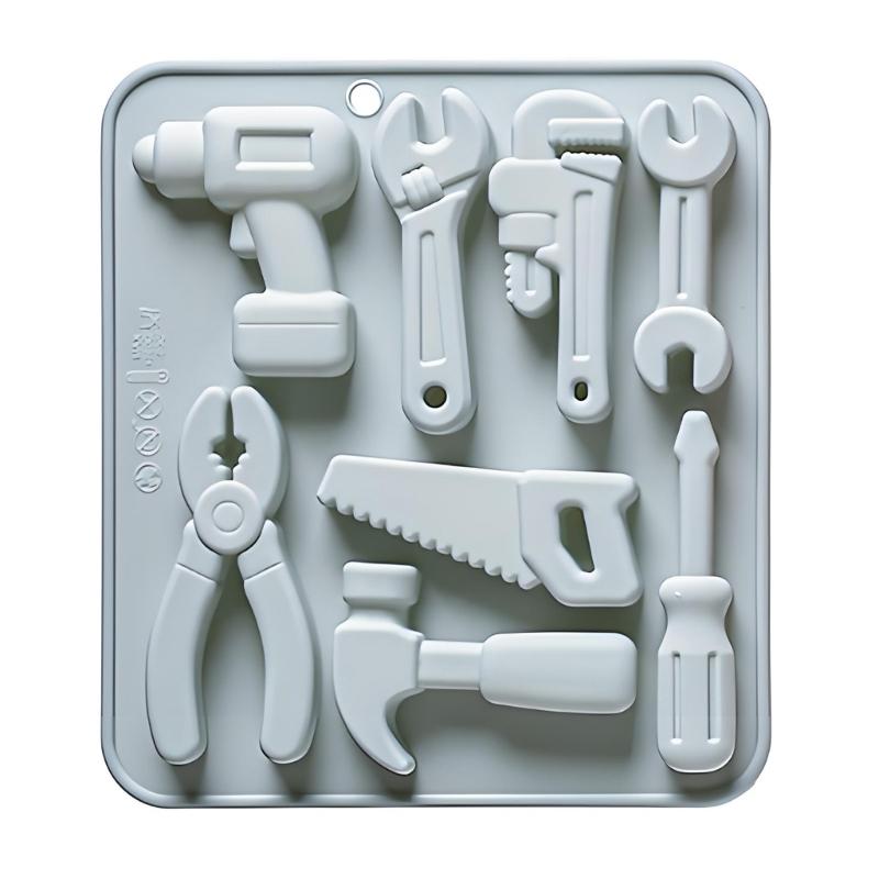 Silicone Chocolate Mould With Hardware Tool Design For Baking And Candy Making For Parties And Gift