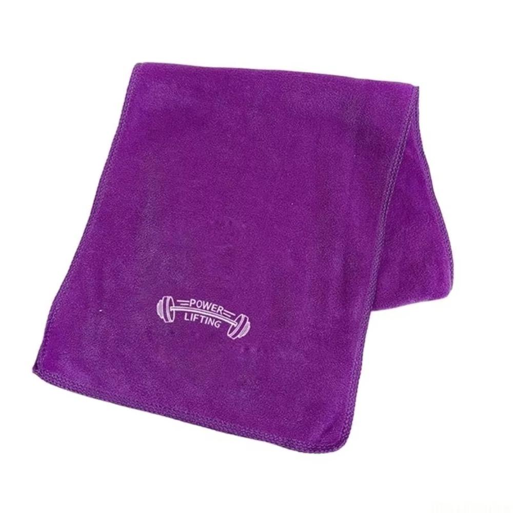 

Soft Sports Towel Lightweight Absorbent Towel Portable Microfiber Towels Outdoor Camping фіолетовий