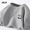 GLM Men's JGL Panda Print Heavyweight Round Neck Sweatshirt