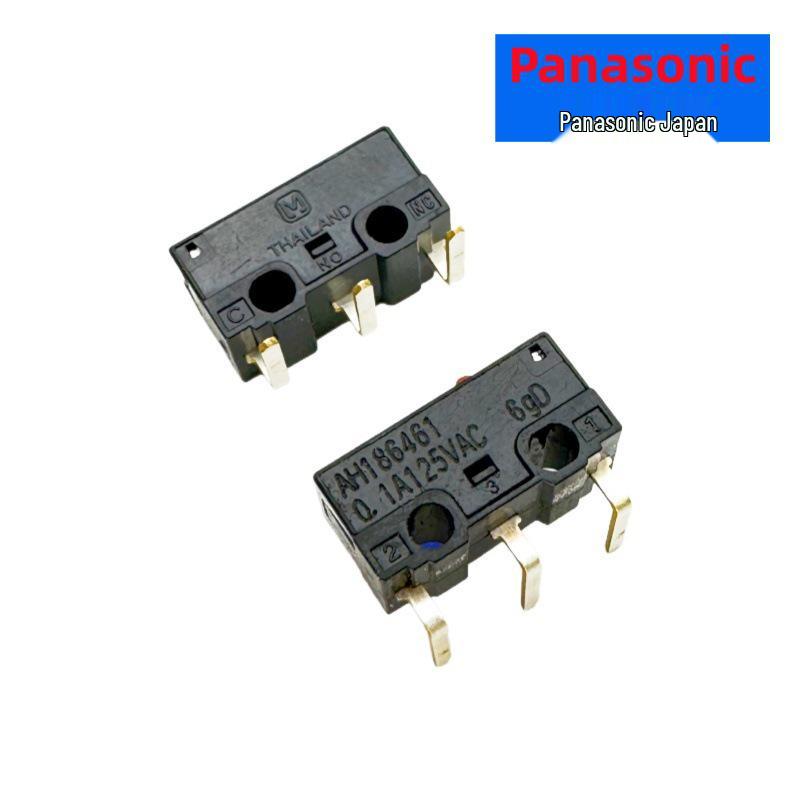 Micro Switch AH186461 - Small Switch, R Handle, 0.1A 125VAC, Bent Pins