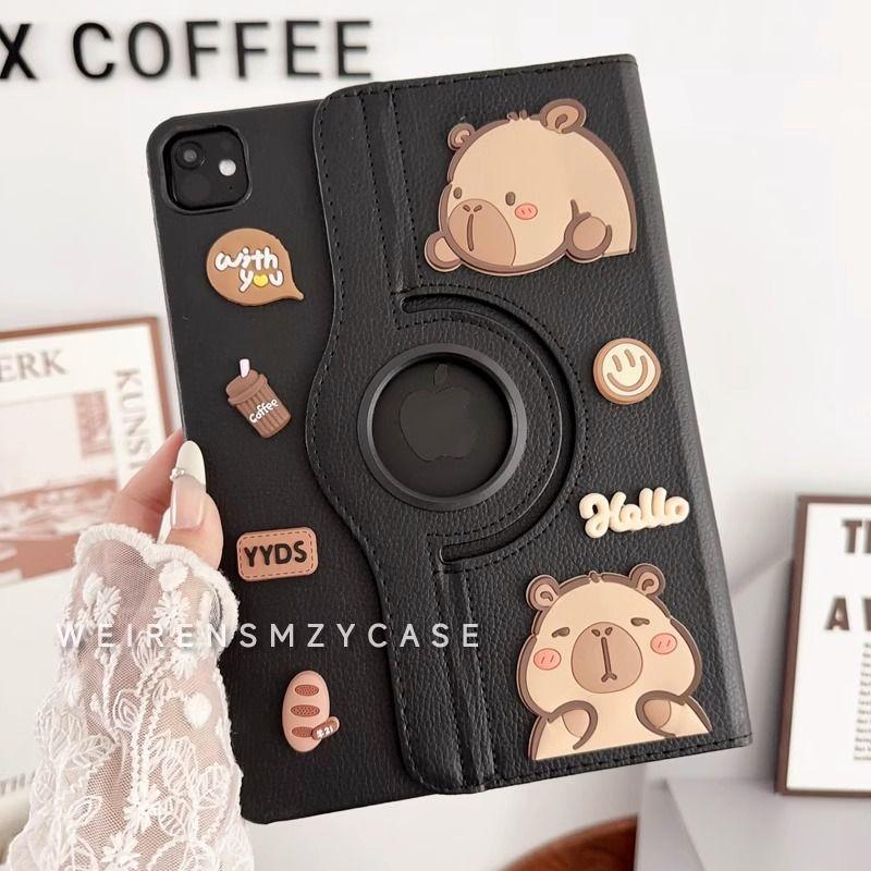 Rotating Leather Case Suitable for iPad 9/8/7 Protective Case 10.2-inch Apple Air654 Tablet 11
