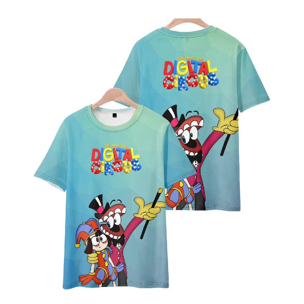 Lustiges Anime-T-Shirt „The Amazing Digital Circus“ in 19 Farben, cooles Herren-T-Shirt mit Rundhalsausschnitt, lässig, Unisex, Streetwear, Fashion, T-Shirt, Camisetas Ropa Hombre