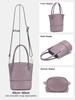 Zency Bolsa de Ombro Feminina de Verão Couro Macio Grande Capacidade Simples Pequena Bolsa Para Telefone