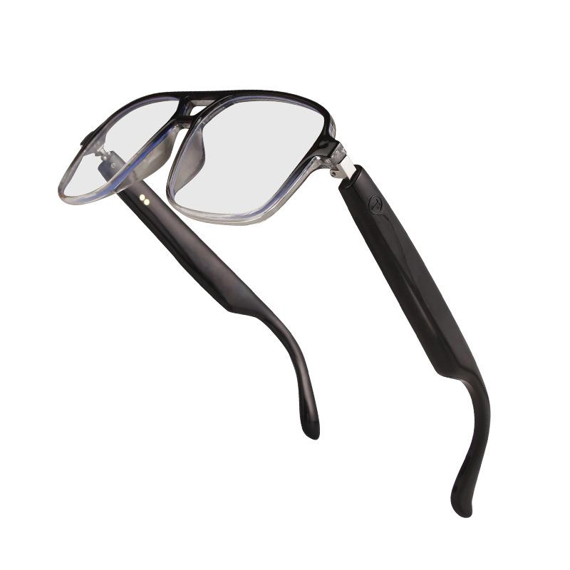 Smart glasses Bluetooth audio glasses double beam color changing glasses anti blue light listening to music making calls anti UV sunglasses