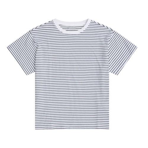 Animal Womens/Ladies Idol Contrast Striped Relaxed Fit T-Shirt