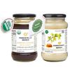 INDIGENOUS HONEY Certified Organic Wild Honey with Nmr Tested Raw Crystalized Honey Pure Natural Unprocessed Combo Pack