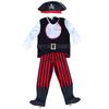 Halloween Men's and Women's Children's Pirate Clothes COS Costume Party Party Pirates of the Caribbean Captain Dress Up