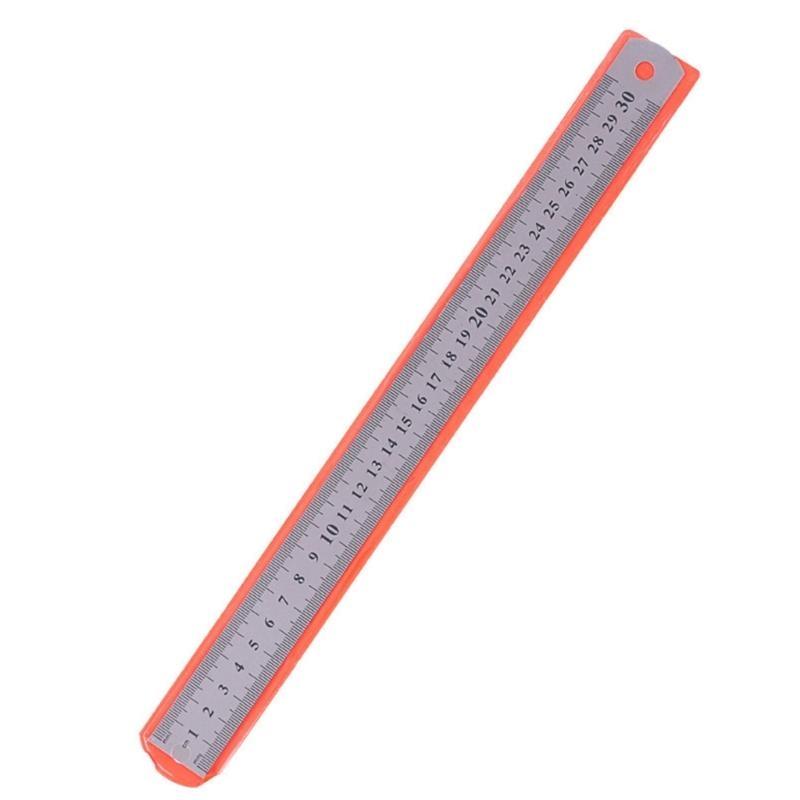 652F Straight Ruler Measuring Tools for School Office Home Architect Craft 15/20/30cm