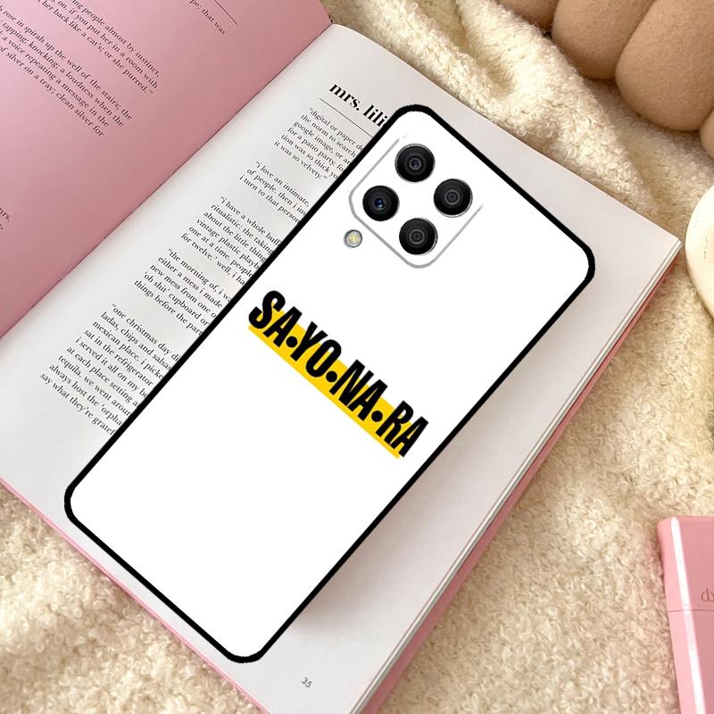 

Banana Fish Sayonara Case For Samsung Galaxy M21 M12 M13 M14 M15 M06 M16 M36 M56 M31 M53 M32 M52 M35 M55 M34 M54 Samsung M21