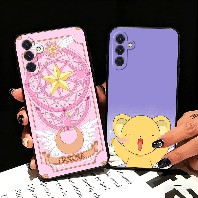 Cardcaptor Sakura Cute Girl Soft Phone Case for Samsung A17 A37 A57 A16 A26 A36 A56 A15 A25 A35 A55 A14 A24 A34 A54 A13 A23 A33