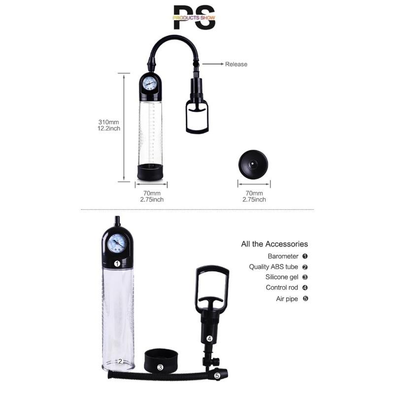 Sex Pistols Penis Pump Enlargement Penis Vacuum Pump Penis Enlarger Pump Adult Sexy Product Adults Sex Toys Shop For Man Couples