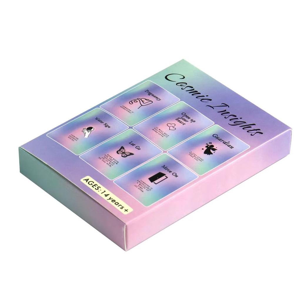 Cosmic Insights Oracle Deck | 41 Cards Giving Tons of Insight and Clarity On Your Daily Life 10.4*7.3cm
