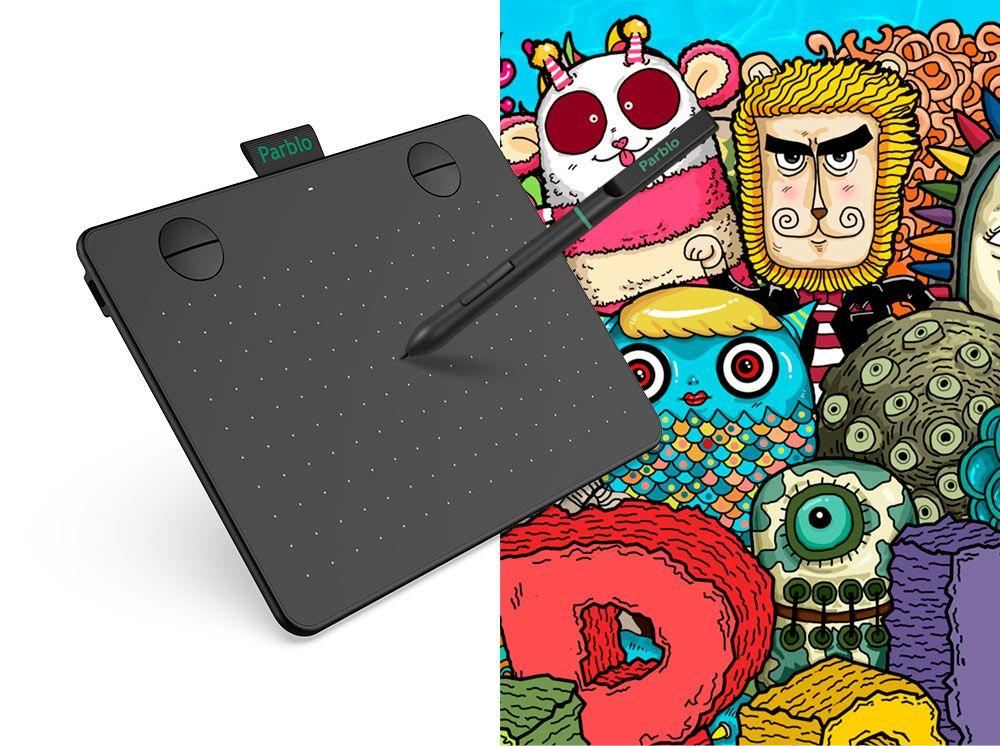Parblo A640 V2 Graphics Tablet