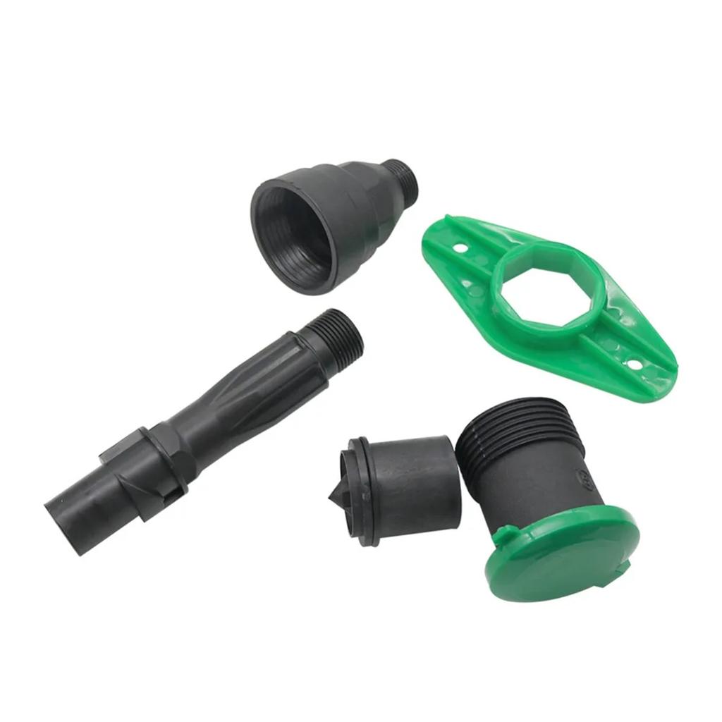 3/4" 1" Male Thread Rapid Water Intake Valve 16mm Pipe Quick Connector Garden Greenhouse Orchard Lawn Yard Irrigation Couplings