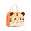 Oxford Cloth Cartoon Insulated Lunch Bag Portable Handheld Zipper Lunch Box for Kids and Adults Durable Lightweight Lunch Tote