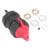 Battery Disconnect Switch Rotary Knob Type Power Cut 12V 300A Anticreep for Boat Car RV Yacht