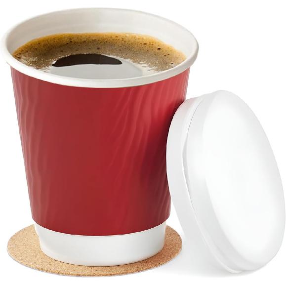 16 Pcs Self-Adhesive Cork Round, 3"" x 3"" Cork Coasters, Cork Backing for Coasters Mini Cork Board for DIY Coasters, Wall, Mat, Tiles, Ceramic