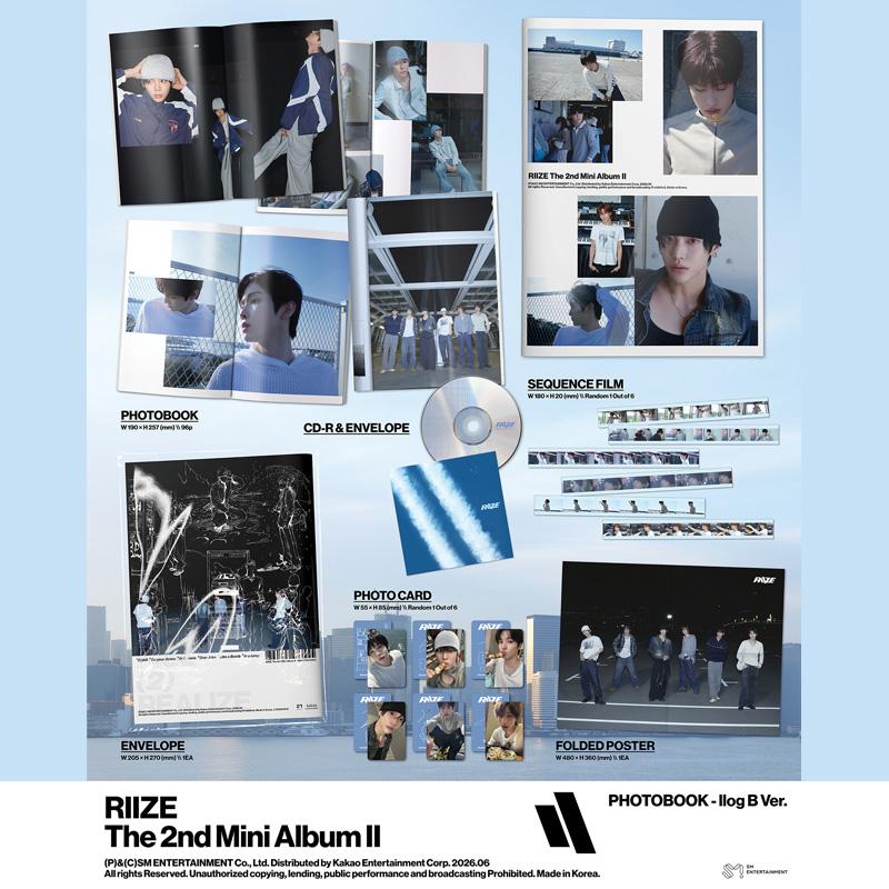 [PREORDINE] RIIZE – Mini Secondo Album II (Fotolibro ver.)