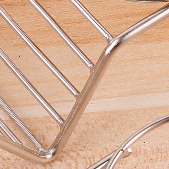 Soap Rack Nail-Free Adhesive Soap Tray with Drainage Holes Waterproof Soap Holder Bathroom Storage Organizer