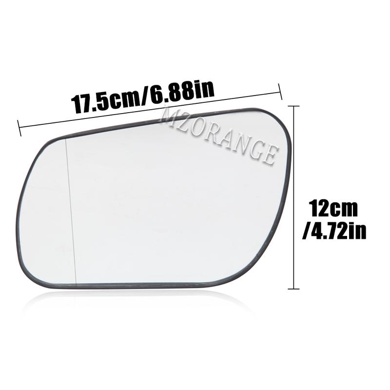 Side Mirror Glass Lens For Mazda 3 2003-2010 BK Mazda 6 2003-2008 GG Door Mirror Glass Right Side Without Lines Car Accessories