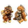 Mignon Singe Acrylique Pendentif Porte-clés Décoration Pendentif Singe 2D Pour Sac à Dos Sac à Main Clés de Voiture Cadeau d'Enfant