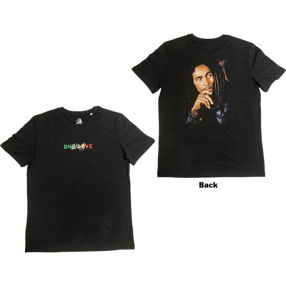 

Bob Marley One Love Portrait T-Shirt Black New Unisex T-Shirt XXL