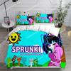 Nieuwe 3D Print Game S-Sprunki Beddengoed Sets Beddekking Dekbed Dekbedovertrek Kussensloop Kinderen Volwassenen Slaapkamer Decoratie
