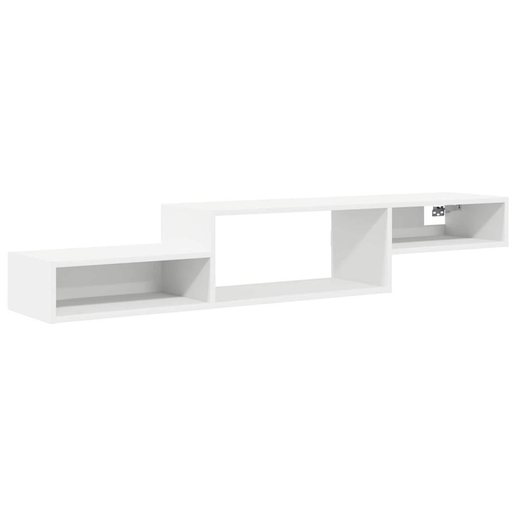 Wall Mounted TV Cabinet Wall Mount White 150 x 28 x 26 cm