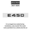 Suitable for Mercedes Benz rear letter sticker W213 C238 w214 E43 E53 E63S E200d E260 E300 E350e E450d 4MATIC V8BITURBO GloosyBK HJS2