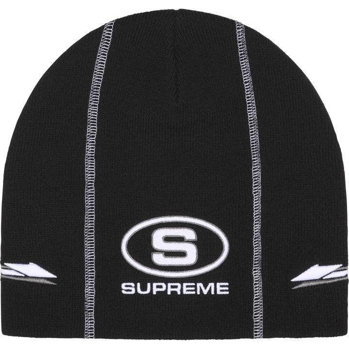 Supreme Racing Panel Beanie Black One-Size