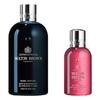 Molton Brown Dark Leather & Fiery Pink Pepper Shower Gel Duo