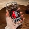 Mechanical Zombie Cat Anime TPU Phone Case For IPhone 15 14 13 12 11 Pro Max X XR XS 8 7 Plus, Clear Shockproof Protective Cover