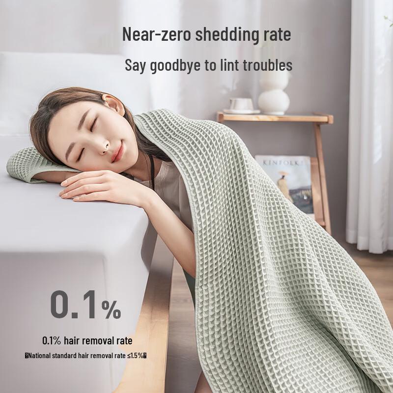 Jingdong Jingzao Leichtes Schnelltrocknendes Waffelpikee Handtuch